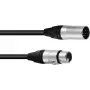 PSSO Kabel DMX XLR 5-polig 1,5 m schwarz — Neutrik Steckverbinder