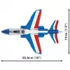 Konstruktionsspielzeug Cobi Alpha Jet Patrouille de France 1:48 Maßstabsmodell COBI-5841