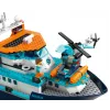 Konstruktionsspielzeug LEGO City Arktis-Expeditionsschiff 60368 — 815 Teile, 7+ Jahre, enthält 4 Minifiguren