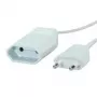 Netzkabel Bachmann 233.286 Weiß 5 m