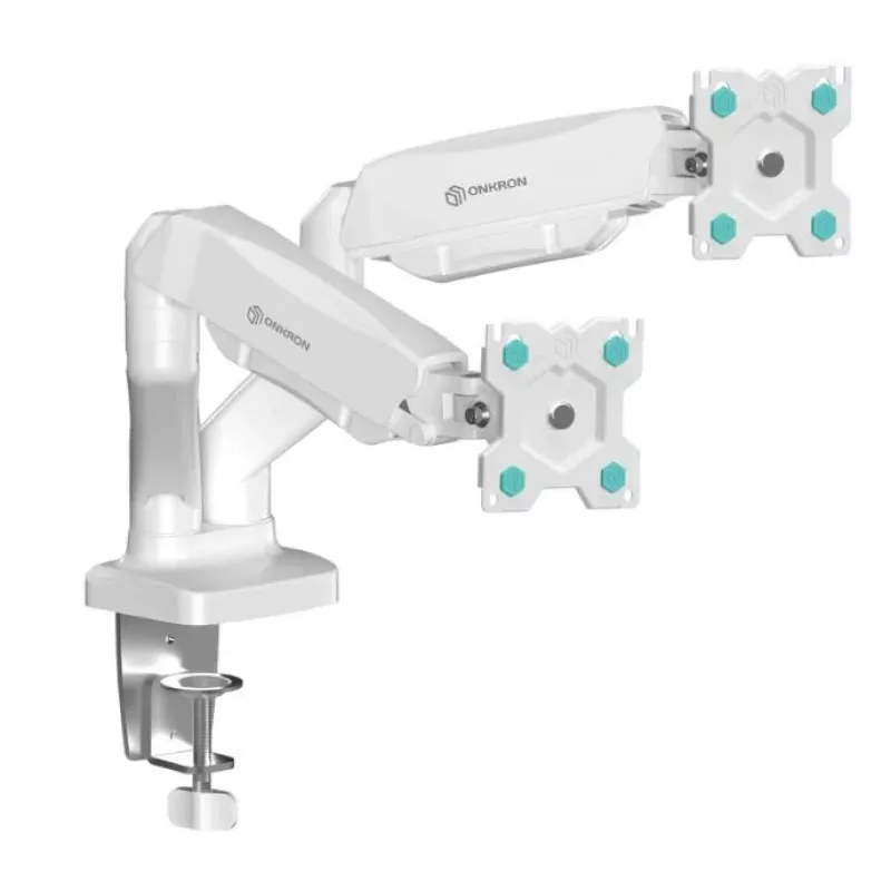 Wandhalterung ONKRON G160-W für 13–32 Zoll Monitore, weiß, feste Neigung, VESA 75x75–100x100