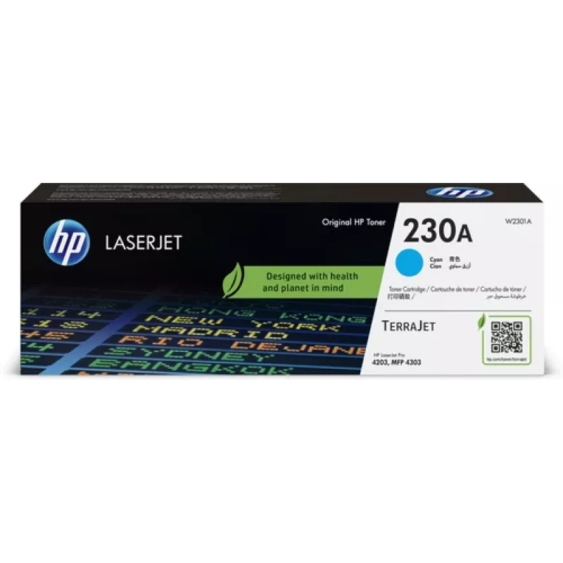 HP W2301A Druckerverbrauchsmaterial Cyan
