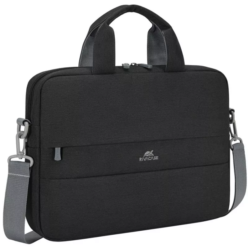 Laptop-Tasche Rivacase Prater 14 Zoll Schwarz 7522 – passend für 14-Zoll-Laptops, schlanke Schutzhülle