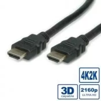 HDMI Ultra HD Kabel + Ethernet VALUE M/M 5 m