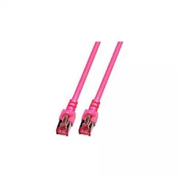 EFB-Elektronik RJ45 Patchkabel Cat.6 S/FTP LSZH Magenta 1m Hersteller: EFB Elektronik (K5519.1)