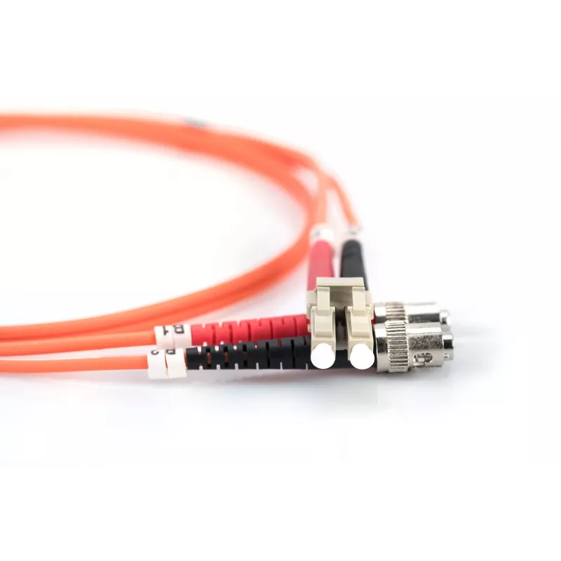 Glasfaser-Multimode-Patchkabel - LC - ST - 10 m - I-VH - OM2 - LC - ST