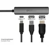 USB Typ-C Hub Alcasa HUB-C002A 5000 Mbit/s HDMI USB 3.0