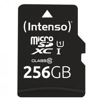 Flash-Speicher Intenso 256 GB UHS-I microSD Performance Class 10