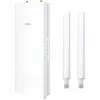 Access Point Cudy AP1300 Outdoor — Dualband 2,4/5 GHz, 300/867 Mbit/s, IP65, PoE, 2 externe RP‑SMA-Antennen