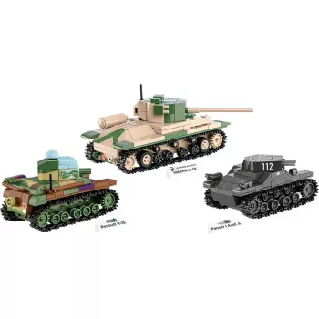 Baukasten COBI Renault R35 Valentine IX Panzer I 595 Teile