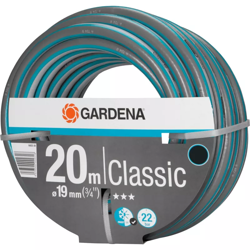 Gartenschlauch Gardena 18022-20 20 m oberirdisch PVC Grau Orange