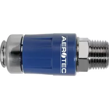 Sicherheits-Schnellkupplung Aerotec 2005303 — Steckkupplung für Druckluftsysteme, 1 Stück