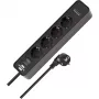 Power Extension Brennenstuhl 1153240106 1,5m 4 AC Outlets Indoor Schwarz