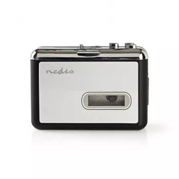 Kassettenkonverter Nedis ACGRU100GY USB / 3,5 mm USB/batteriebetrieben Grau