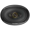 Pioneer TS-A6971F. Lautsprechertyp: 4-Wege, Spitzenstrom: 600 W, Bemessungsleistung: 100 W. Montagetiefe: 20,3 cm, Woofer-Größe (B x H): 152,4 x 228,6