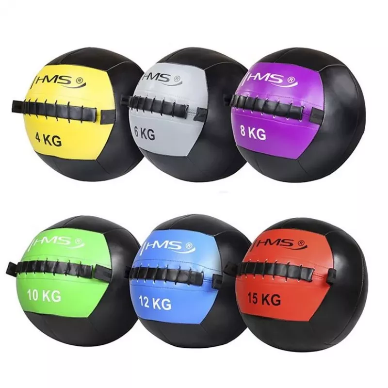 HMS Fitness WLB12 Medizinball 12 kg Schwarz, Blau