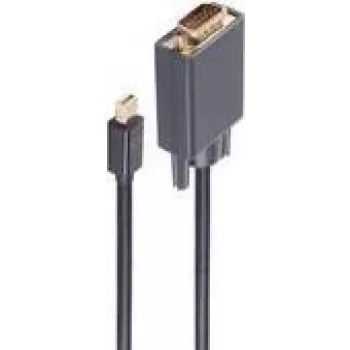 ShiverPeaks BS10-54025 - 1 m - Mini DisplayPort - VGA - Stecker - Stecker - Gold