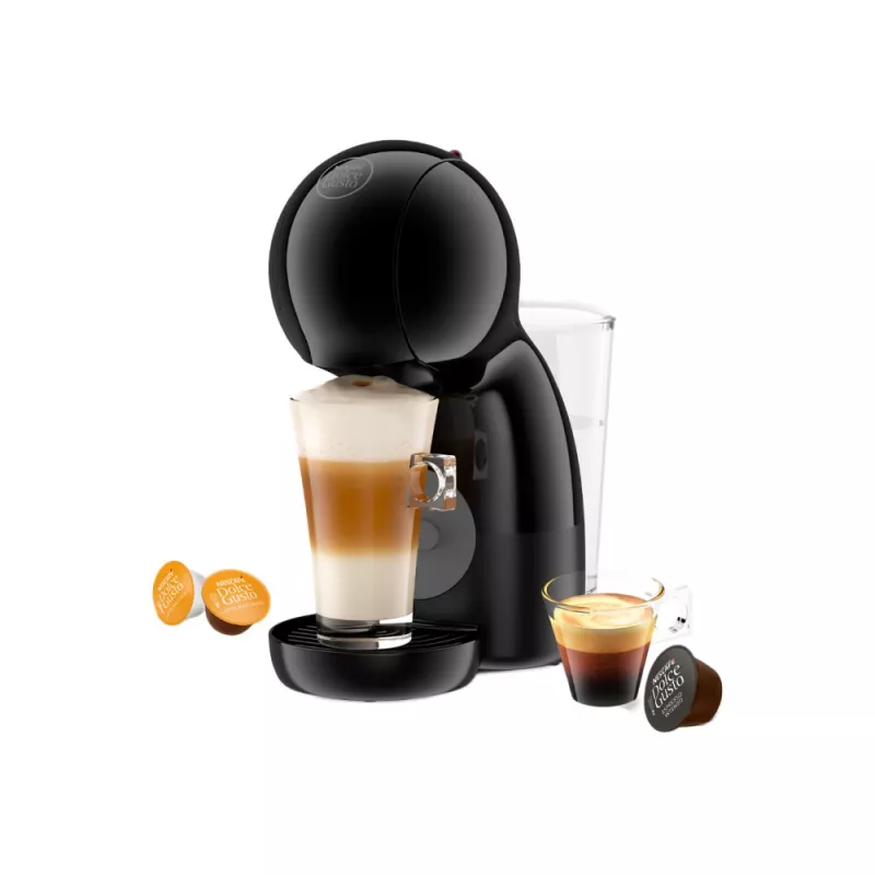 Kapselkaffeemaschine DeLonghi EDG110.AB Piccolo XS — 15 bar, 0,8 l Wassertank, Arbeitsplatte, schwarz