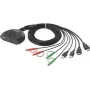 SP-KVM-210 KVM-Konsole HDMI Tastatur 4096 x 2160 Pixel (SP-10105820)