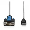 USB 2.0 auf RS232 Adapterkabel DIGITUS DA-70170, FTDI-Chipsatz, 1,8 m, USB Typ-A auf DB9