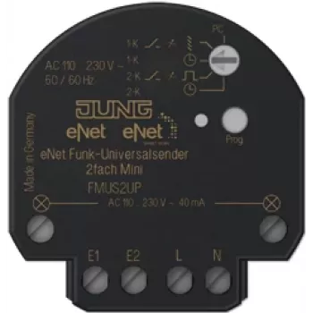 JUNG FM US 2 UP Smart-Home-Sender Wireless wandmontiertes RF Wireless (FMUS2UP)