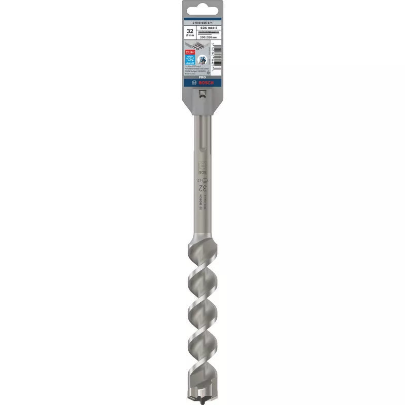 Bosch Accessories SDS max-4, 32x200x320mm 2608685874 Hammerbohrer 32 mm SDS-Max 1 Stk.