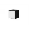 Cama living room furniture set ROCO 9 (RO1+RO3+2xRO6+2xRO5) Schwarz/Schwarz/Weiß