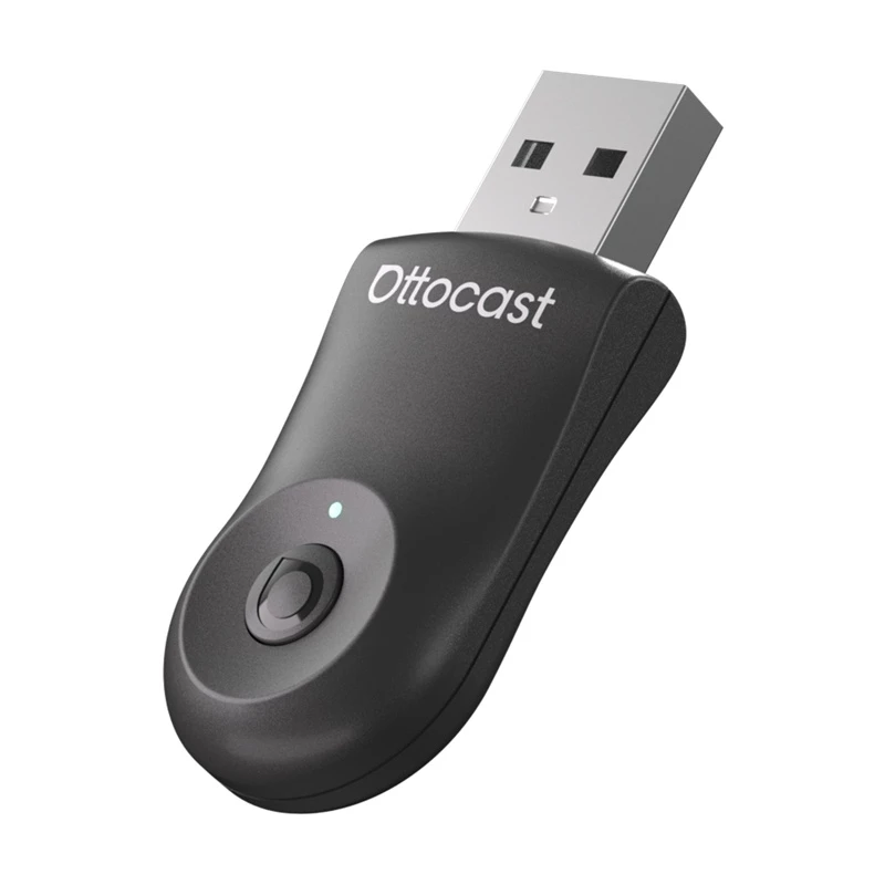 2-in-1 Bluetooth- und Wi‑Fi-Adapter fürs Auto, Ottocast CA505-T, kabellos