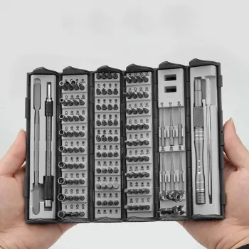 Präzisionsschraubendreher-Set Extralink EX.21465 — Magnetisches 128-in-1 Bits-Kit