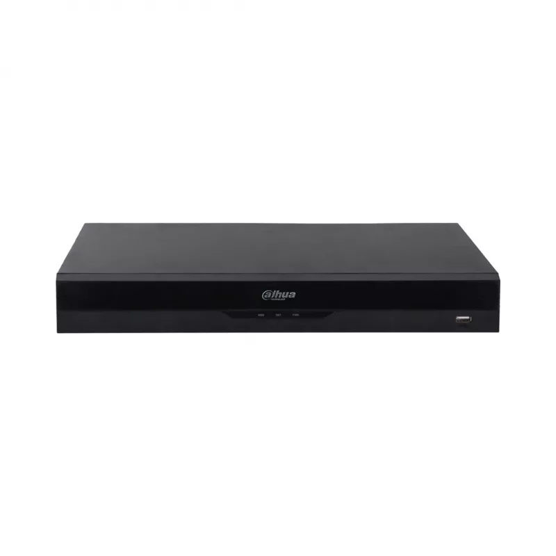 Netzwerk-Videorekorder DAHUA NVR4208-8P-EI – 8-Kanal-NVR mit 8 PoE-Ports, 180/256 Mbit/s Bandbreite, 16 TB max. Speicher