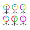 Ring-Lampe RGB 26 cm mit Stativ