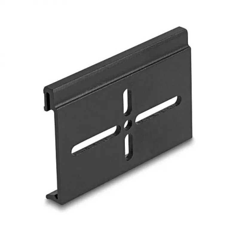 Montageset DeLOCK 67145 Schwarz Aluminium