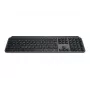 Kabellose Full-Size-Tastatur Logitech Master MX Keys S — Graphite, Bluetooth & 2,4 GHz (Nano), USB-C wiederaufladbar, hintergrundbeleuchtet, QWERTY US International