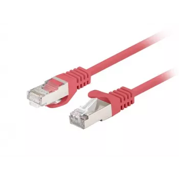 Patchkabel LANBERG PCF6-20CC-0100-R RJ45 Cat.6 1M Rot