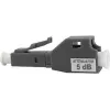 BlueOptics Glasfaser-Dämpfungsglied für Multimode (850nm), Dämpfung: 5dB, LC-UPC Simplex, Keramik-Ferrule, RL über 45dB, IL unter 0,1dB, -40°C bis +75°C (SFA21XK5)