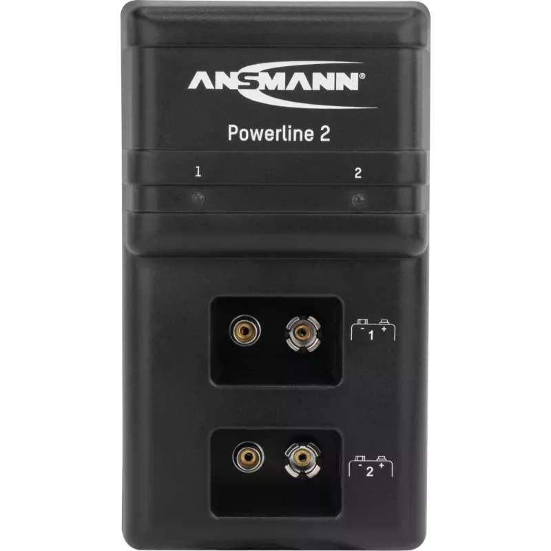 ANSMANN POWERline 2 - Akkuladegerät - 2x9V (5107043)