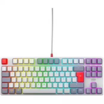 CHERRY K4V2 RGB Tenkeyless Mechanische Gaming-Tastatur Französisch 68 Tasten Kabelgebunden