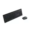 Rapoo 8110M kabelloses Multi-Mode Tastatur-Maus-Set, Schwarz