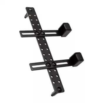 Grafikkartenhalter Lian Li GB-002 Stahl Universal 128,4 mm x 104 mm, schwarz, unterstützt 2 Grafikkarten