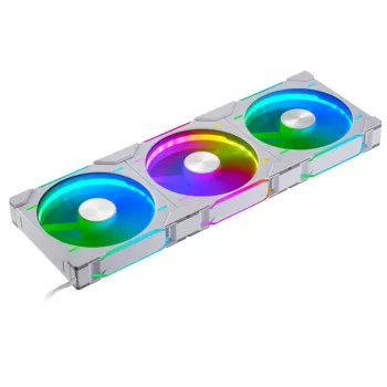 PHANTEKS D30-140 140mm ARGB Gehäuselüfter Weiß 3er-Pack