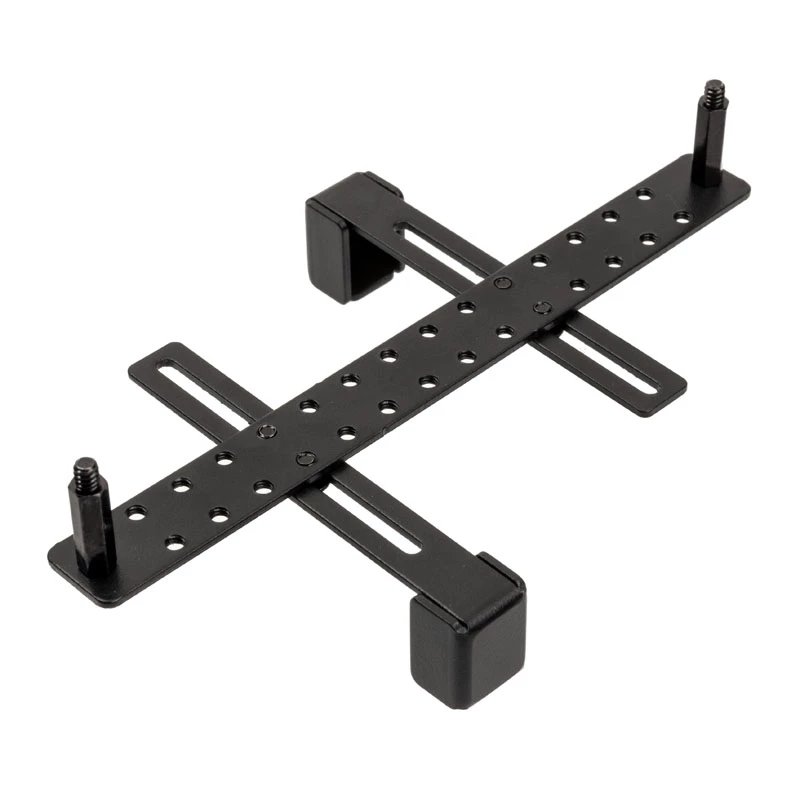 Grafikkartenhalter Lian Li GB-002 Stahl Universal 128,4 mm x 104 mm, schwarz, unterstützt 2 Grafikkarten