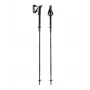 Trekkingstöcke Leki Sherpa FX verstellbar 120–140 cm, schwarz