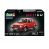 Kunststoff-Modellauto REVELL VW Golf1 GTI 50 Jahre Maßstab 1:24