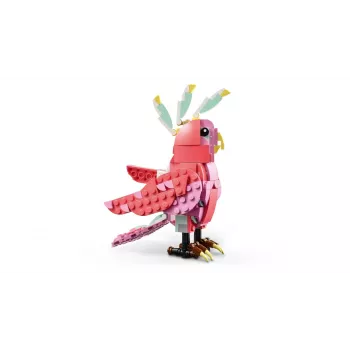 LEGO Creator 3-in-1 Pink Flamingo 31170 Bauset, 288 Teile, Höhe 230 mm, empfohlenes Alter 8+