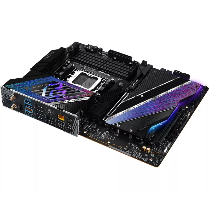 Motherboard ASRock X870 NOVA WIFI — AMD X870, Sockel AM5, ATX, 4× DIMM DDR5, 256 GB, Wi‑Fi 7, 2,5 GbE