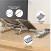 Laptopständer UNITEK OT155SL Silber Aluminium 13-41° neigbar