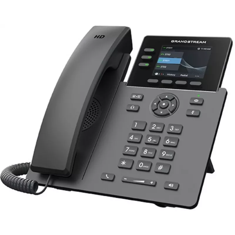 Grandstream Networks GRP2611G IP-Telefon Schwarz 3 Zeilen TFT