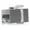 Keystone-Kupplung Ubiquiti UACC-Keystone-Coupler-C6A Flach Edelstahl RJ-45