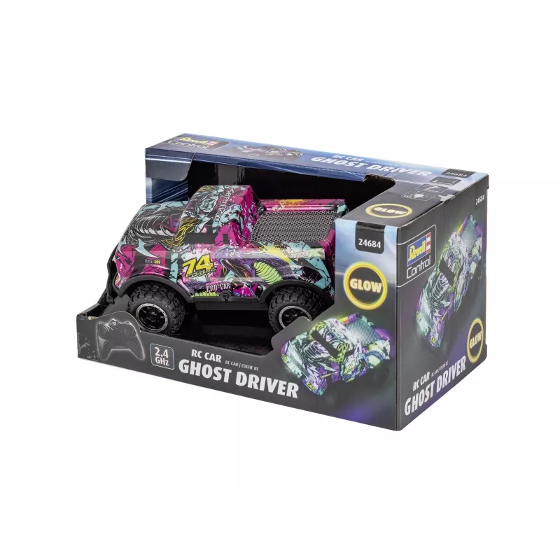 RC Car Ghost Driver - Violett
