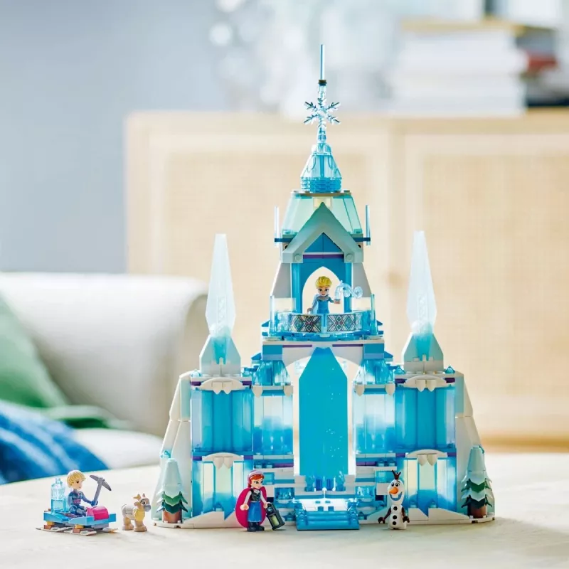 Konstruktionsspielzeug LEGO Disney Princess Elsas Winterpalast 43244 — Bauset für fantasievolles Spiel